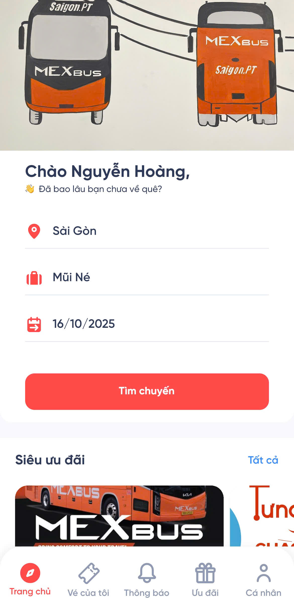 Phòng chờ tiện nghi tại 121 Cô Giang