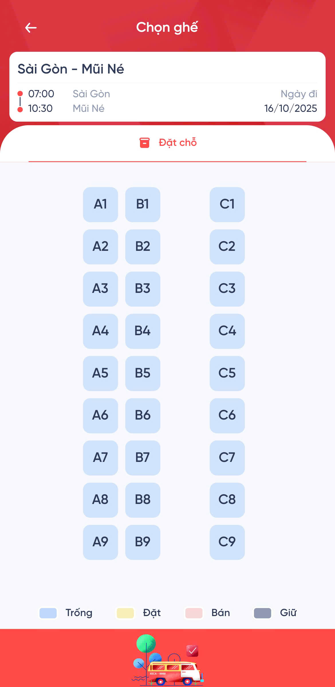 Phòng chờ tiện nghi tại 121 Cô Giang
